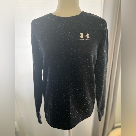 Mens Under Armor Lightweight Speckled Sweatshirt Small - Picture 1 of 4